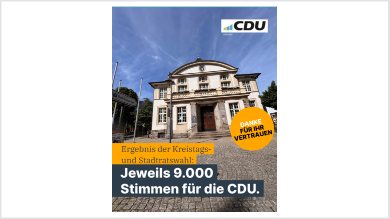 Kommunalwahl 2025 – wir sagen Danke!